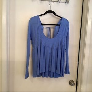 Free People Baby Doll Top Drops at waist. New No Tag. Size medium, fits like Lg.
